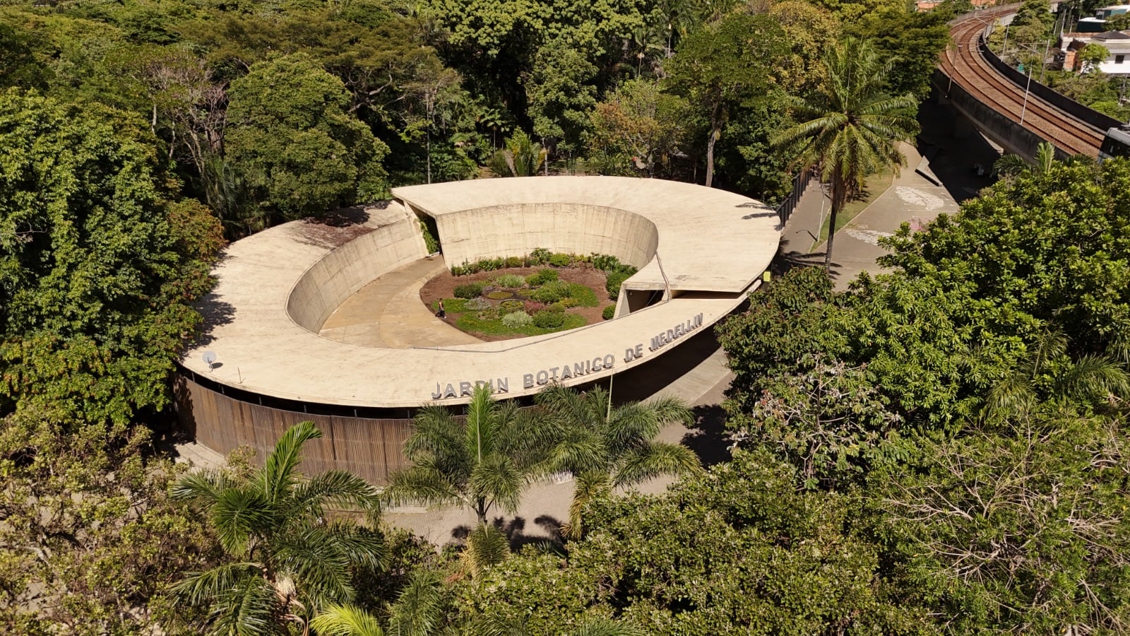 Jardín Botánico de Medellín. Foto: Alcaldía de Medellín.