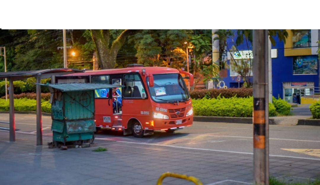 Servicio de busetas en Ibagué