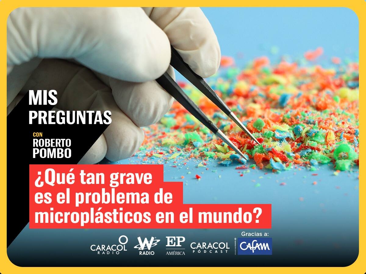 Mis preguntas con Roberto Pombo: ¿Qué tan grave es el problema de microplásticos en el mundo?