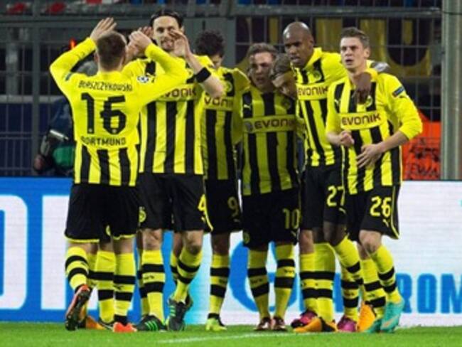 Borussia Dortmund pasó fácil a cuartos de final de la Liga de Campeones