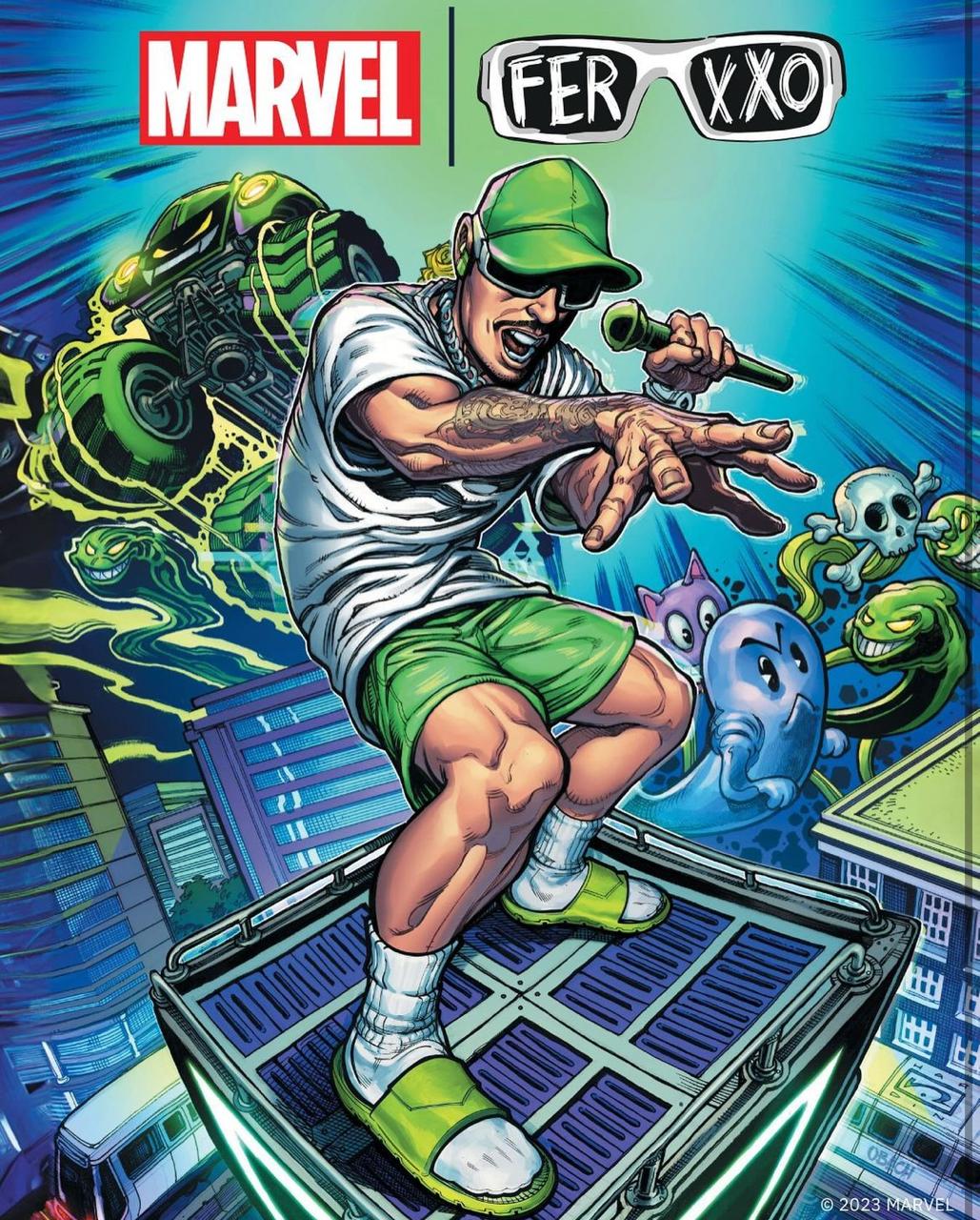 Novela gráfica 'The Green Man'.