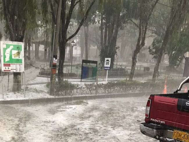 VIDEO: Granizada generó emergencia en el Páramo