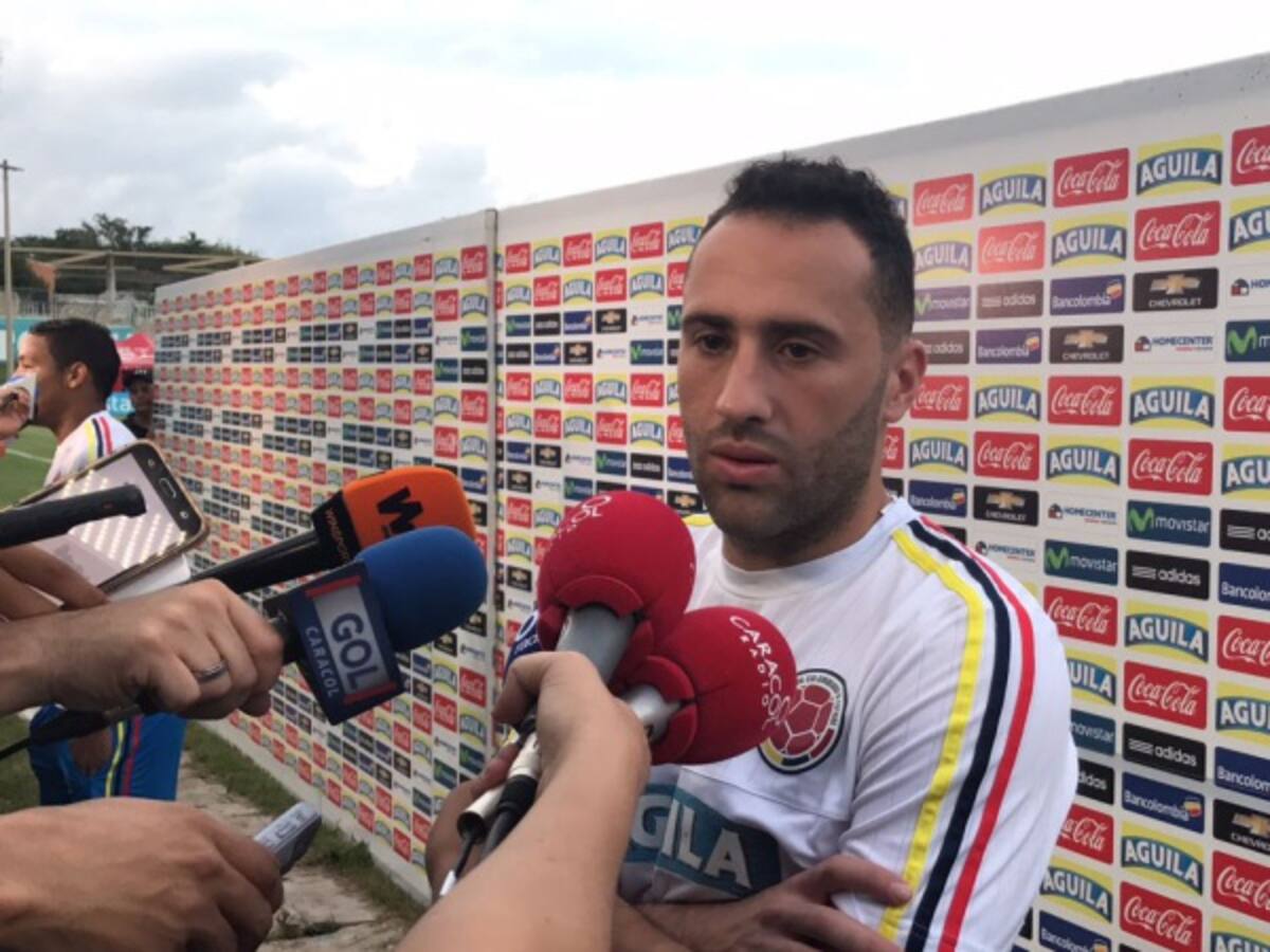 Esta Selección siempre va a respaldar al profe: David Ospina