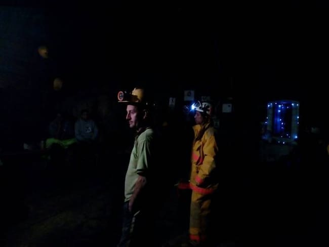 Dos personas atrapadas en mina de Angelópolis, Antioquia