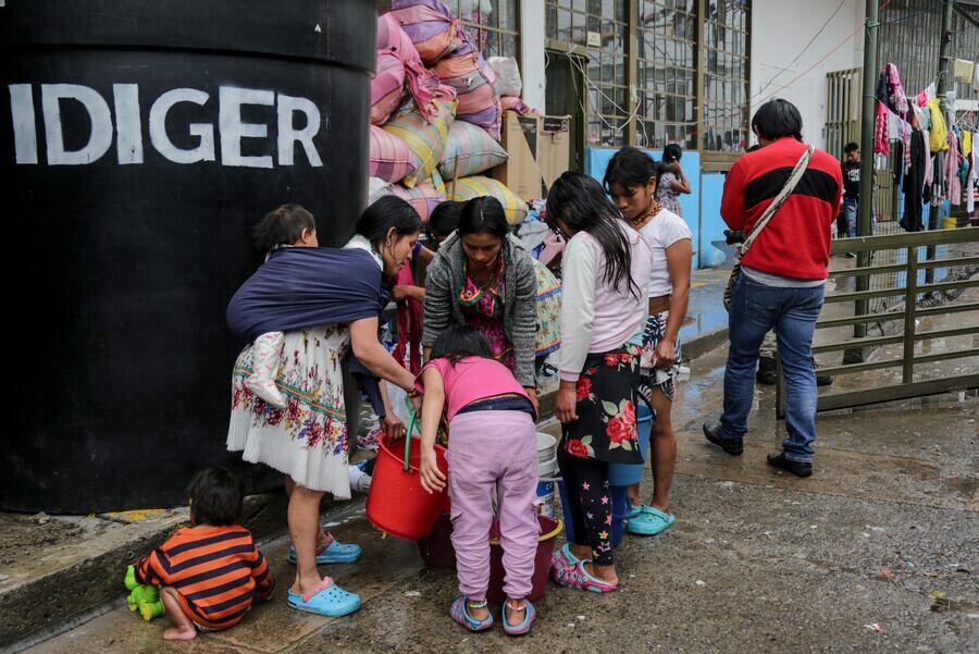 Colprensa / Indigenas Embera en la UPI La Rioja