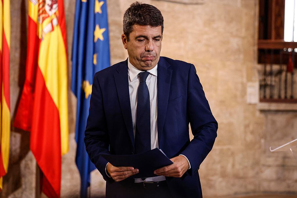 Carlos Mazón. (Photo By Rober Solsona/Europa Press via Getty Images)