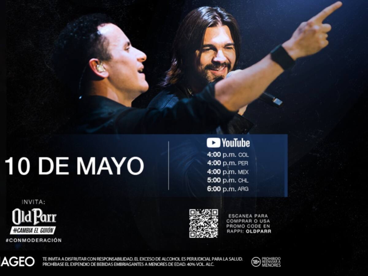 Juanes y Fonseca harán que este año el día de las madres sea inolvidable