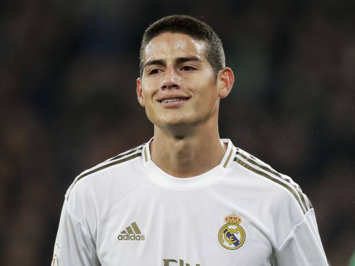 James, fuera de la convocatoria del Real Madrid ante el Manchester City