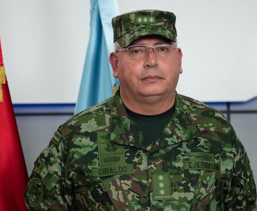 El general Helder Giraldo Bonilla.