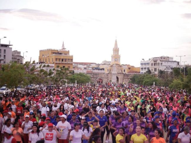 Cartagena celebró Día mundial de la actividad física y la salud