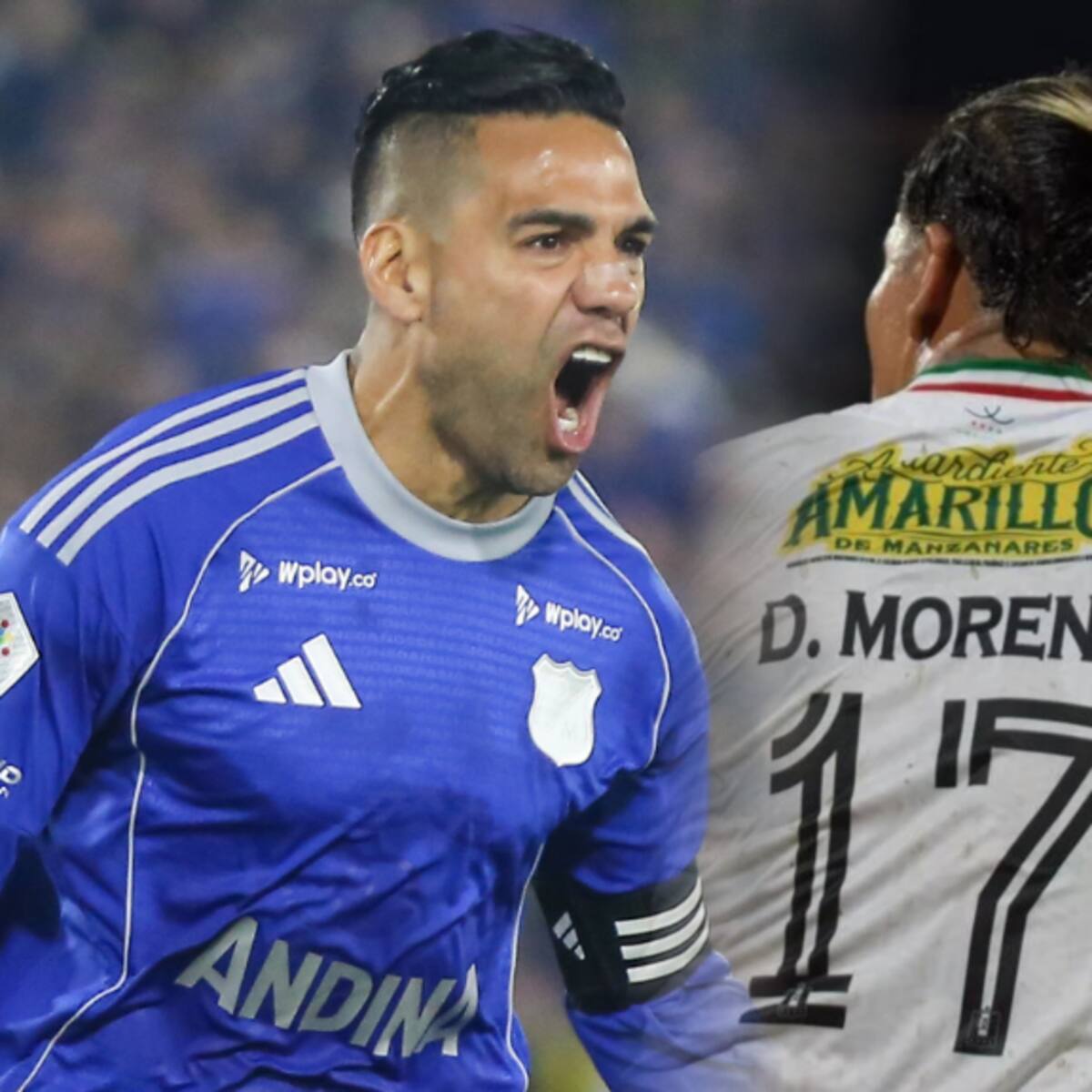 Tabla histórica de goleadores colombianos: la enorme diferencia que Dayro Moreno ya le saca a Falcao