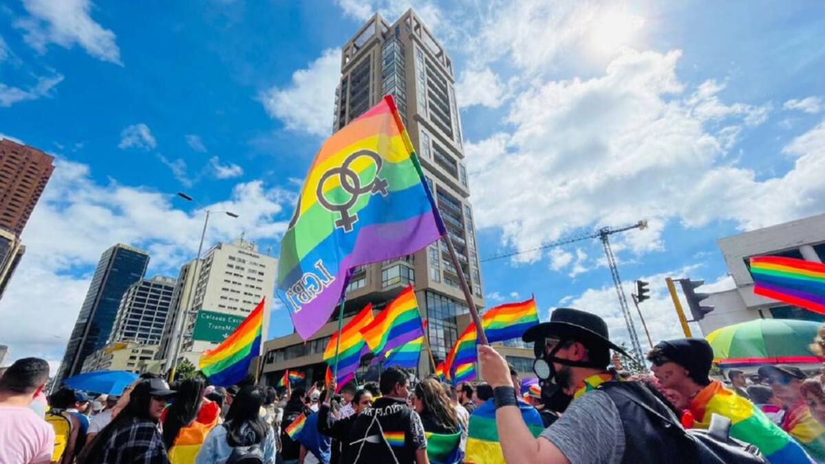 Así fue la marcha del orgullo LGBTI en Bogotá: fotos y videos