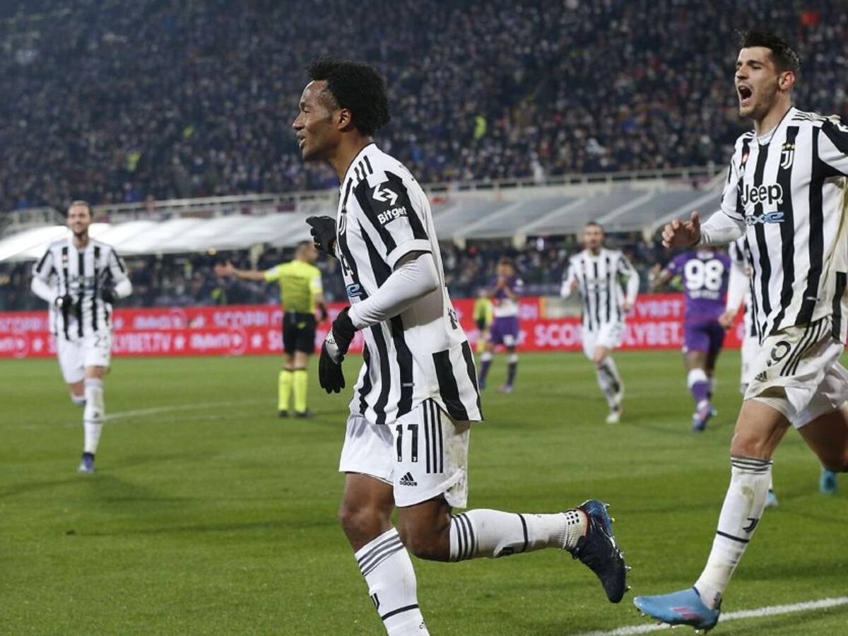 Cuadrado, protagonista en el triunfo de Juventus ante Fiorentina por Copa