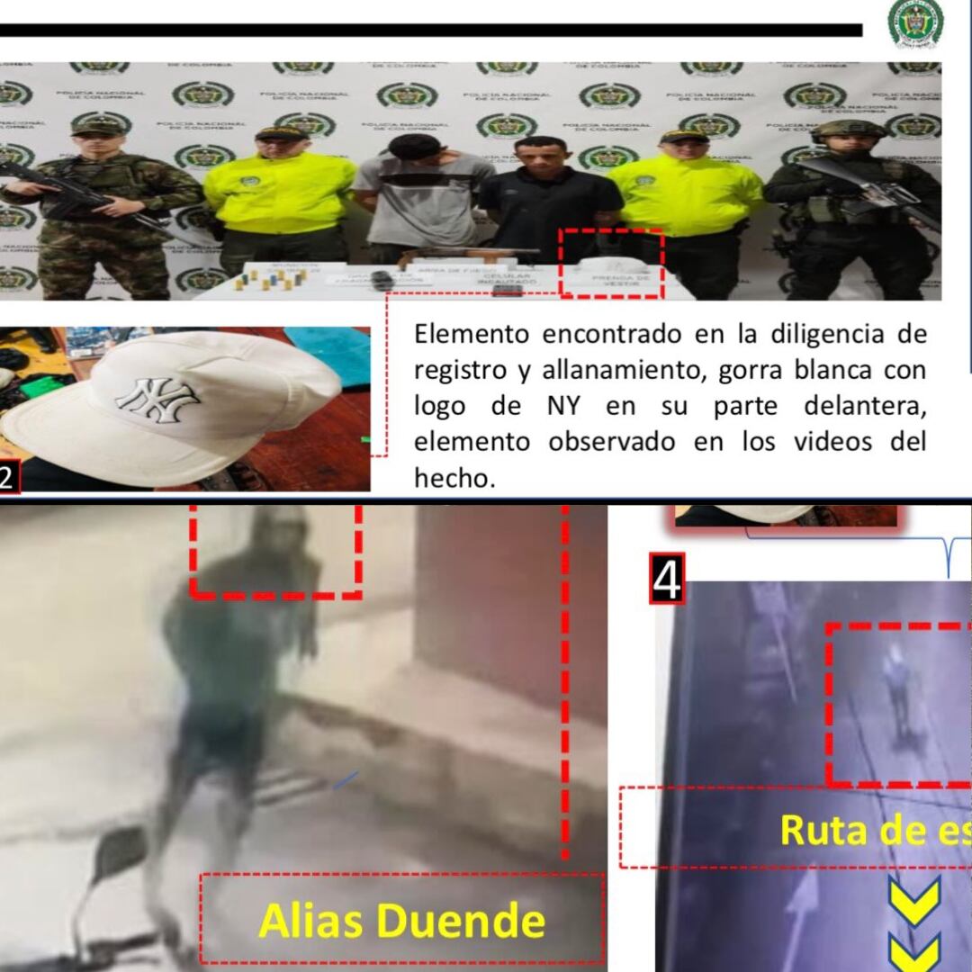 Capturados masacre Urrao- foto gobernador de Antioquia