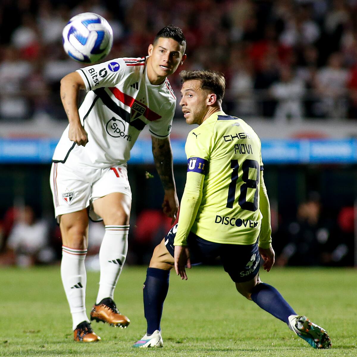 Sao Paulo, eliminado de Sudamericana con asistencia y penalti errado de James Rodríguez