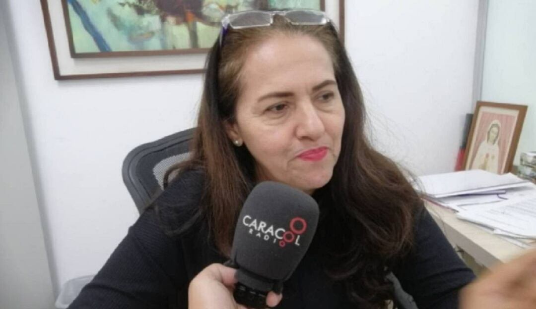 Secretaria de hacienda del municipio, María Virginia Valencia