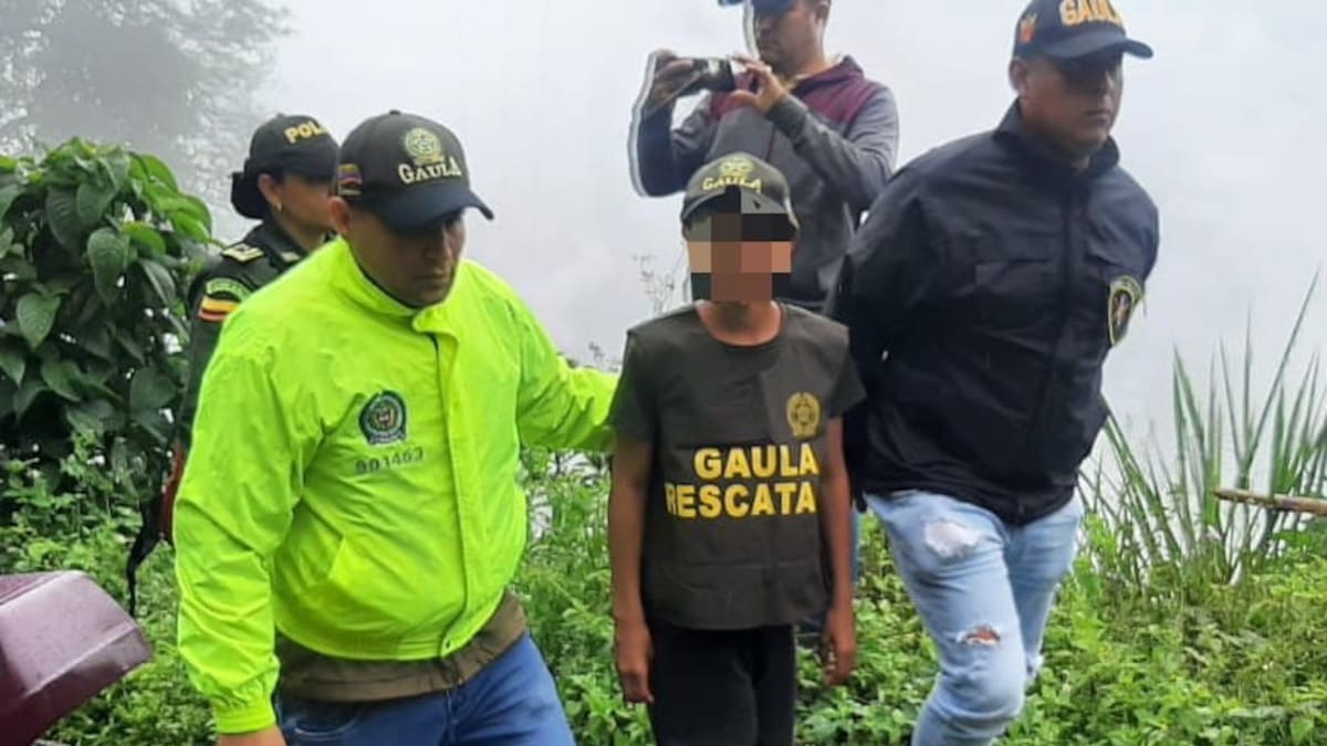 En Risaralda un menor fue rescatado de las garras de ‘Cumbamba’