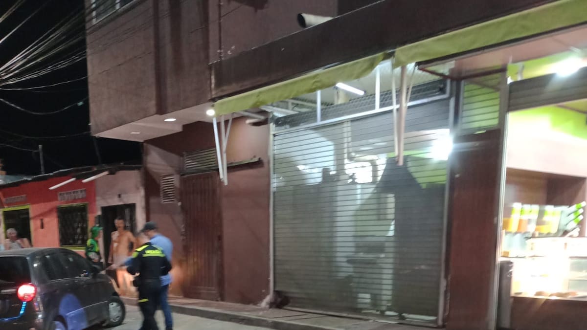 Lanzan en Neiva artefacto explosivo contra establecimiento comercial