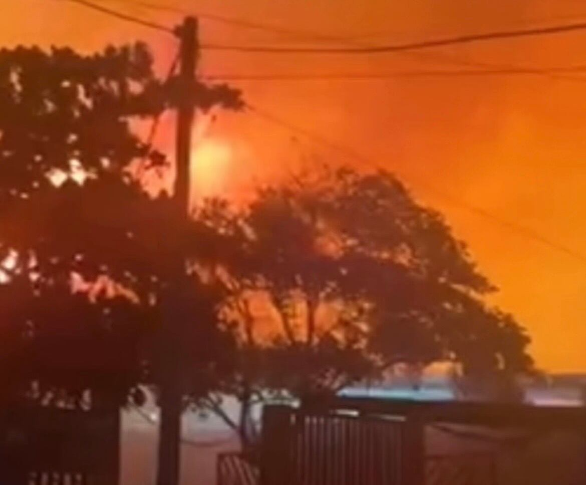 Momentos de la emergencia. Foto: tomada de internet.