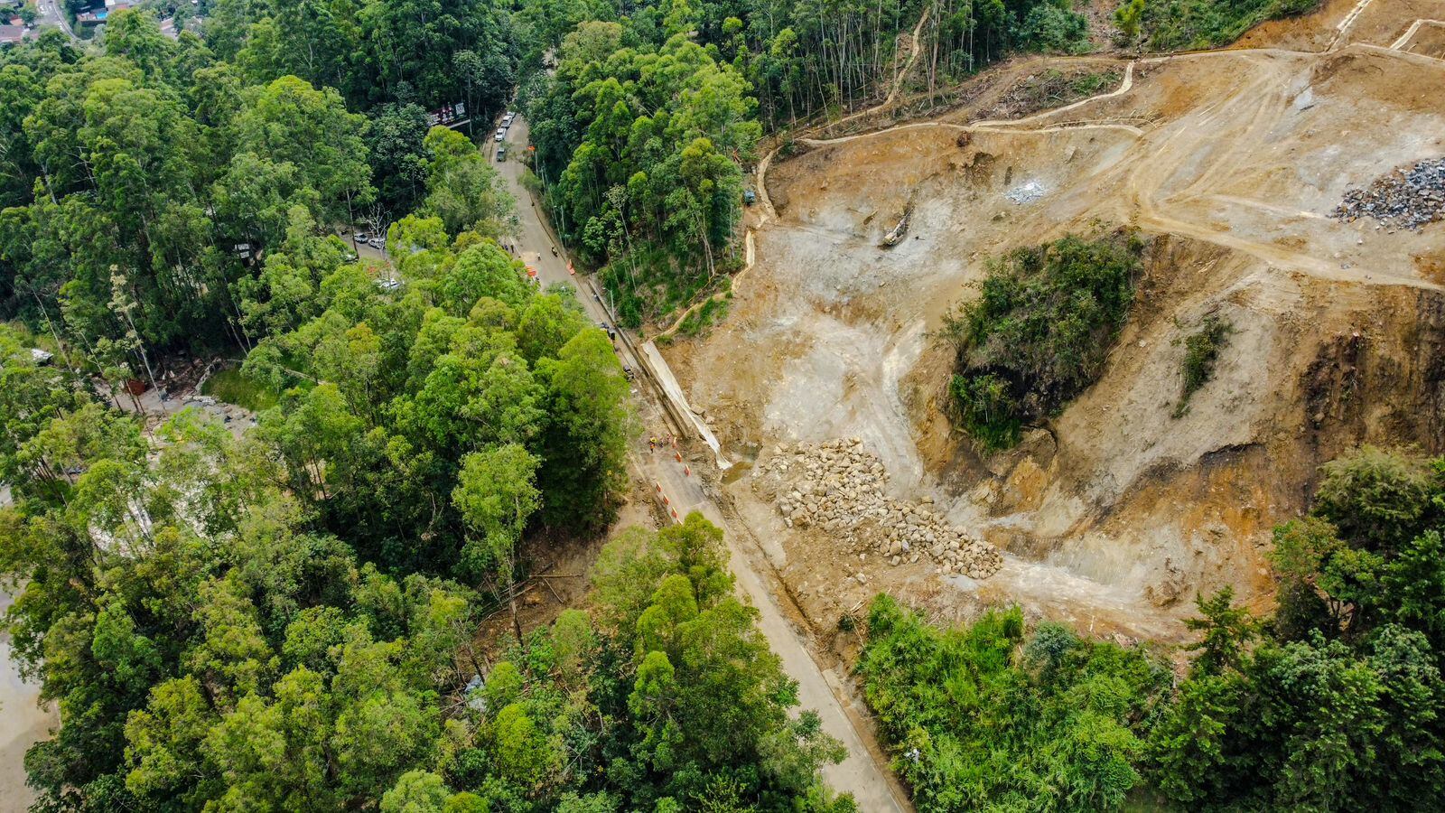 Loma de Los Balsos en Medellín. Foto: Alcaldía de Medellín.