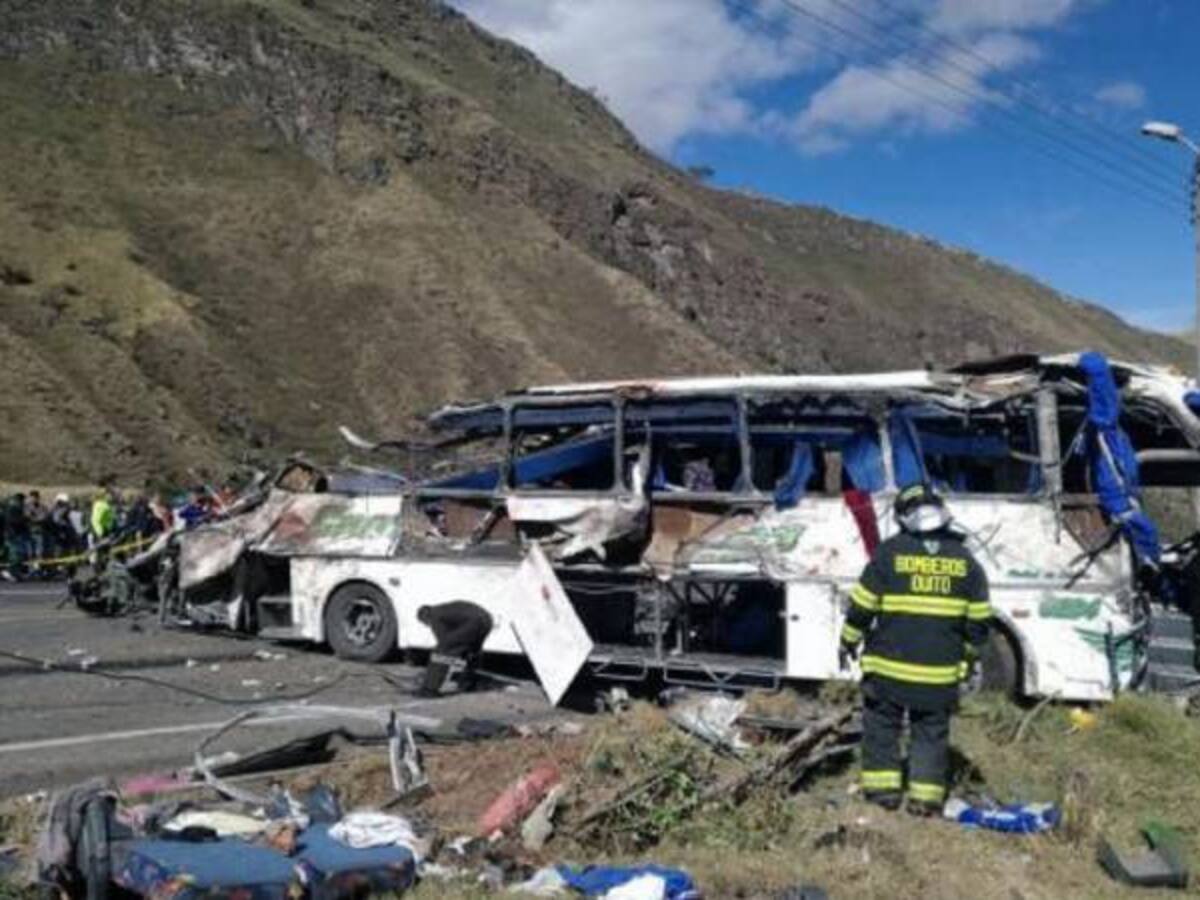 Suspenden repatriación de colombianos implicados en accidente en Ecuador