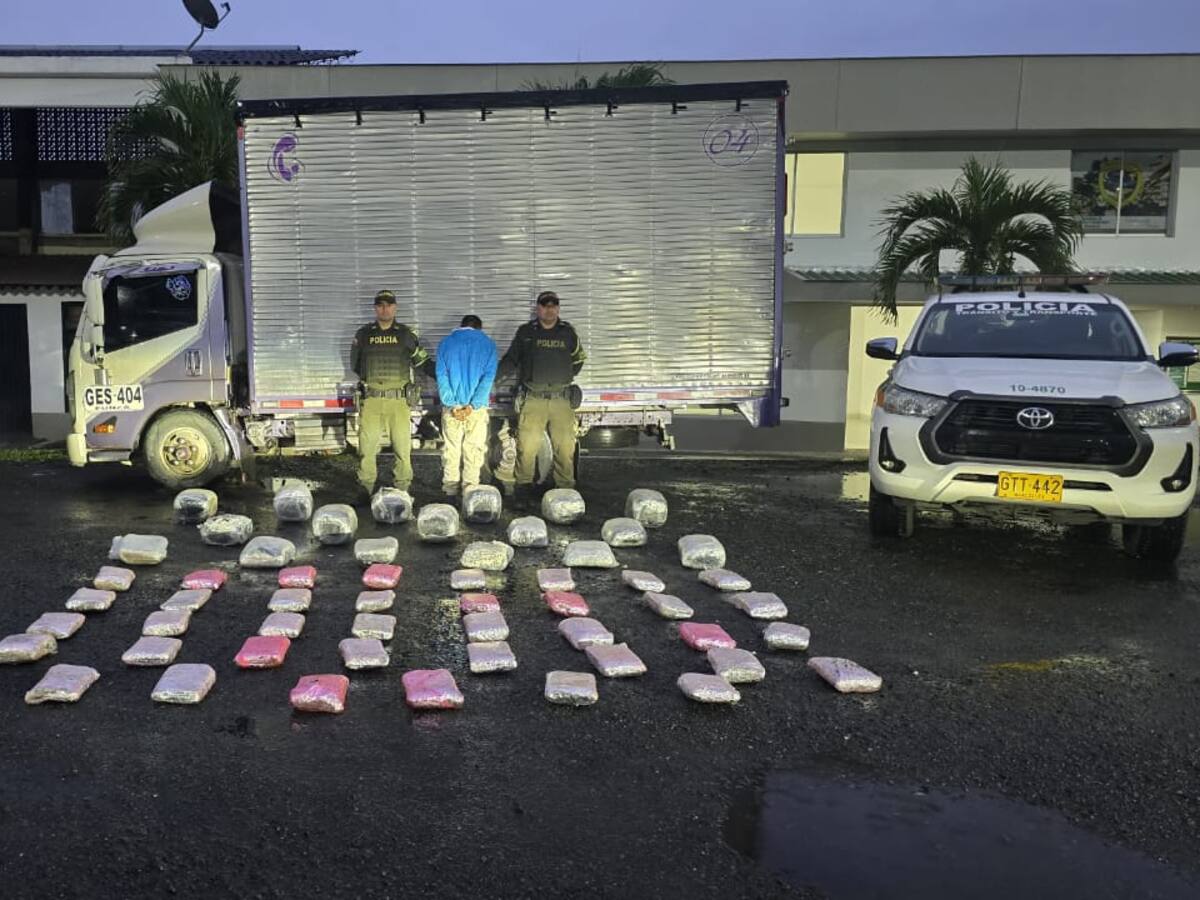 En transformadores escondían 100 kilogramos de marihuana, el cargamento cayó en Pereira