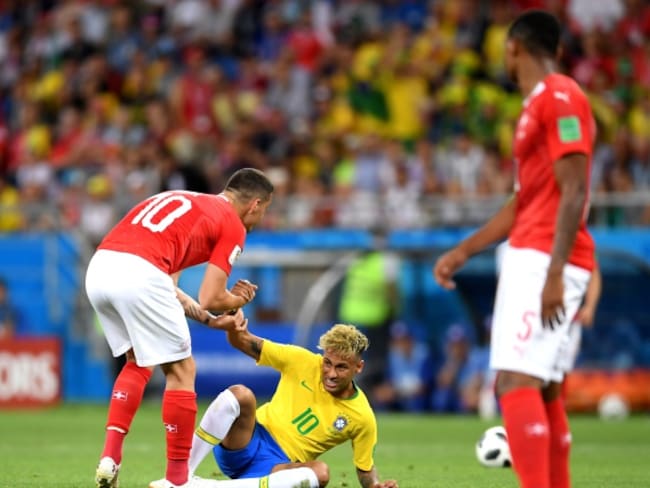 En imágenes, los mejores momentos de la igualdad entre Brasil y Suiza