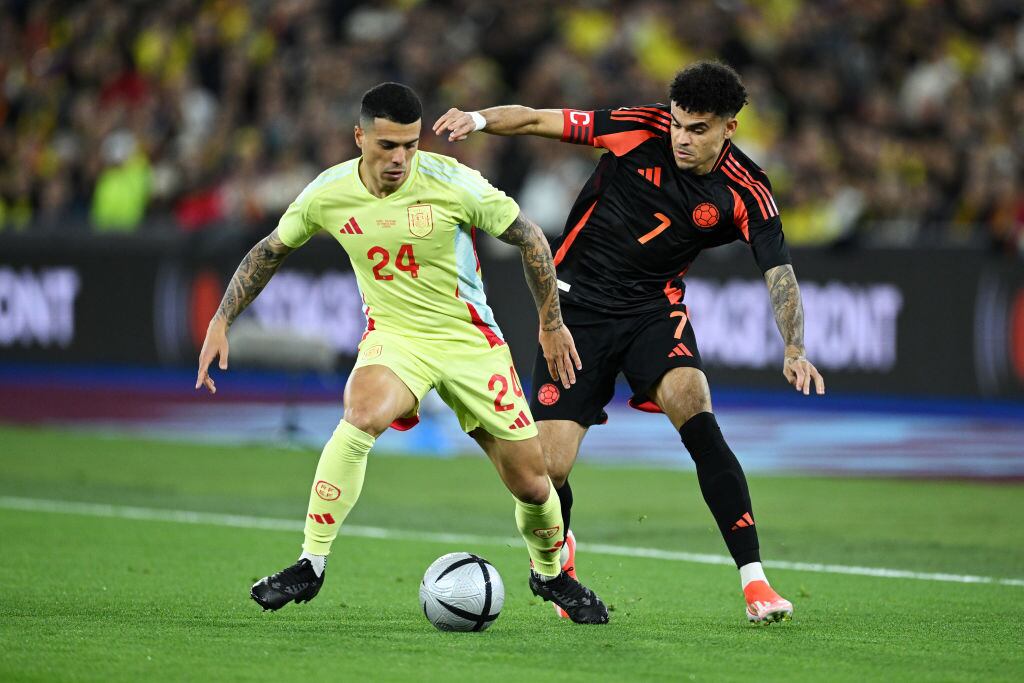 Colombia y España se enfrentan en partido amistoso / Getty Images
