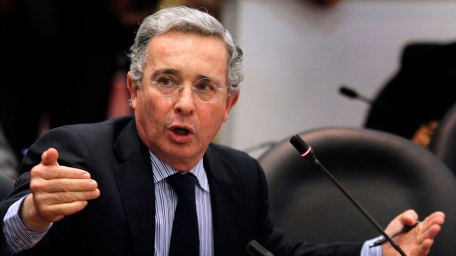 Álvaro Uribe Vélez, expresidente y senador. Foto: Colprensa