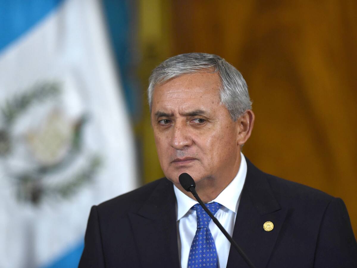 Condenado expresidente de Guatemala, Otto Pérez, a 16 años de prisión