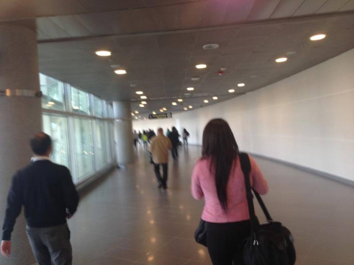 Fácil acceso tras el vuelo. Foto de Leo Sierra, Caracol Radio.
