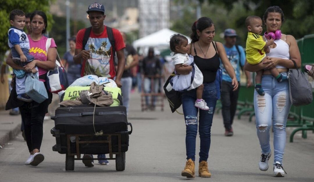 Migrantes venezolanos