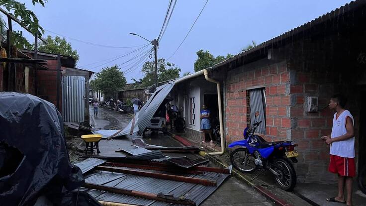 Emergencia en Chocó: vendaval dejó más de 1.500 viviendas destechadas en Condoto