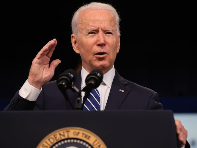 El presidente estadounidense Joe Biden