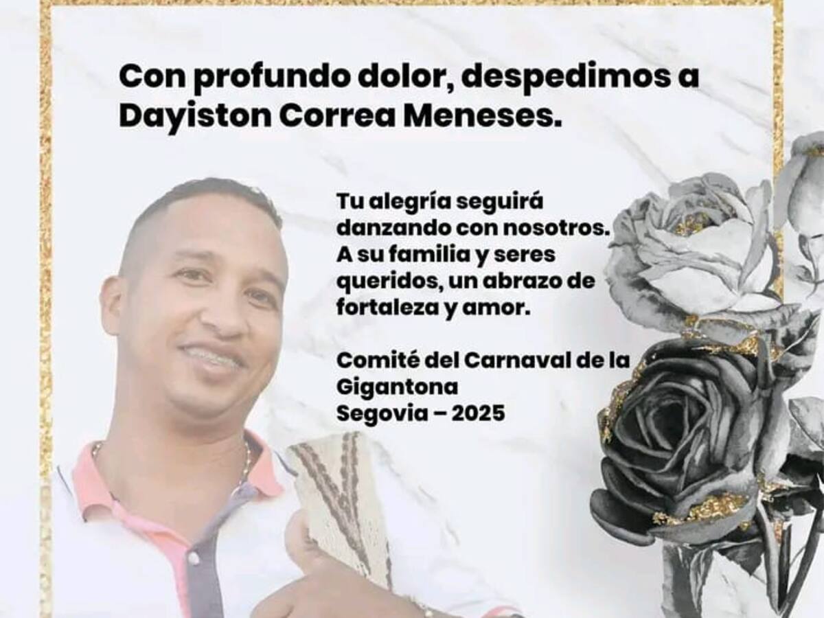 La Fundación Sumapaz denunció el asesinato de un líder cultural de Segovia, Antioquia