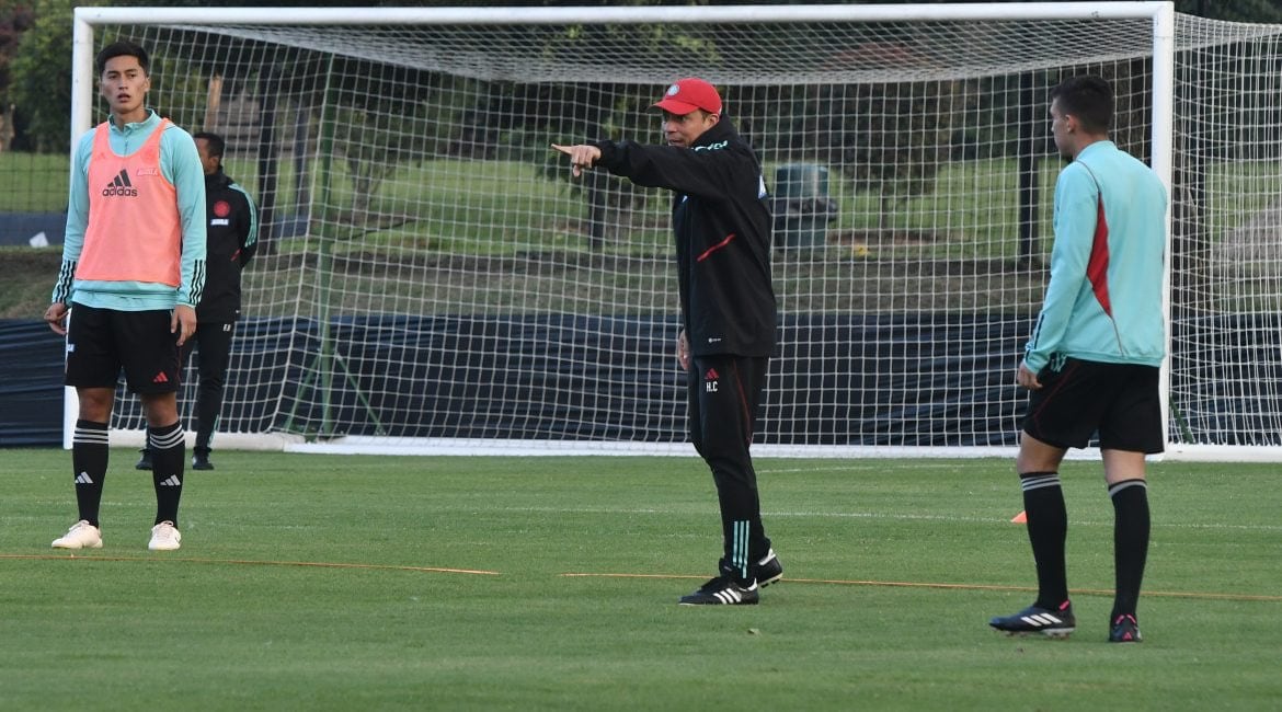 Héctor Cárdenas, entrenador de la Selección Colombia / Foto: FCF