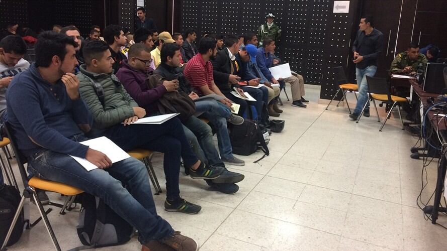 Cinco mil remisos resolverán su situación militar en Bogotá esta semana. Foto: Oriana Garcés (W Radio)