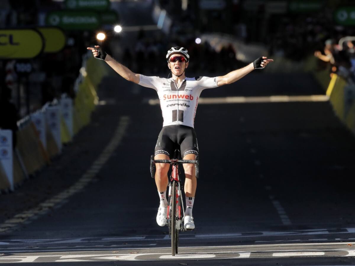Soren Andersen, victoria en la etapa 14 del Tour de Francia