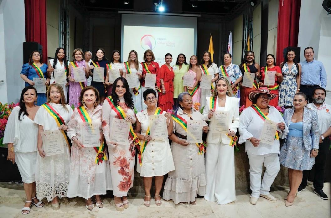 Mujeres que fueron exaltadas. // Cortesía