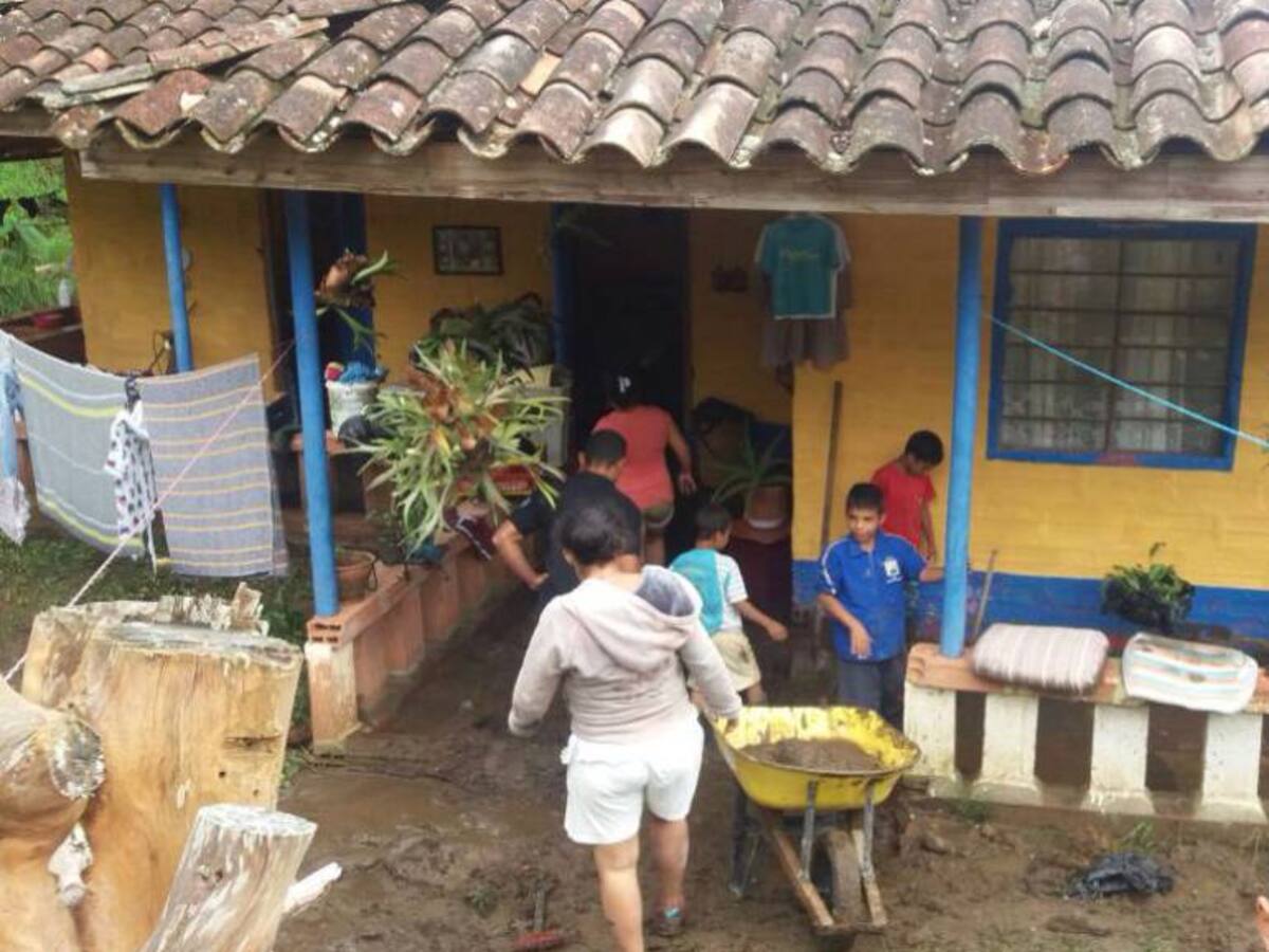 Emergencia invernal en los municipios de La Ceja y El Carmen de Viboral