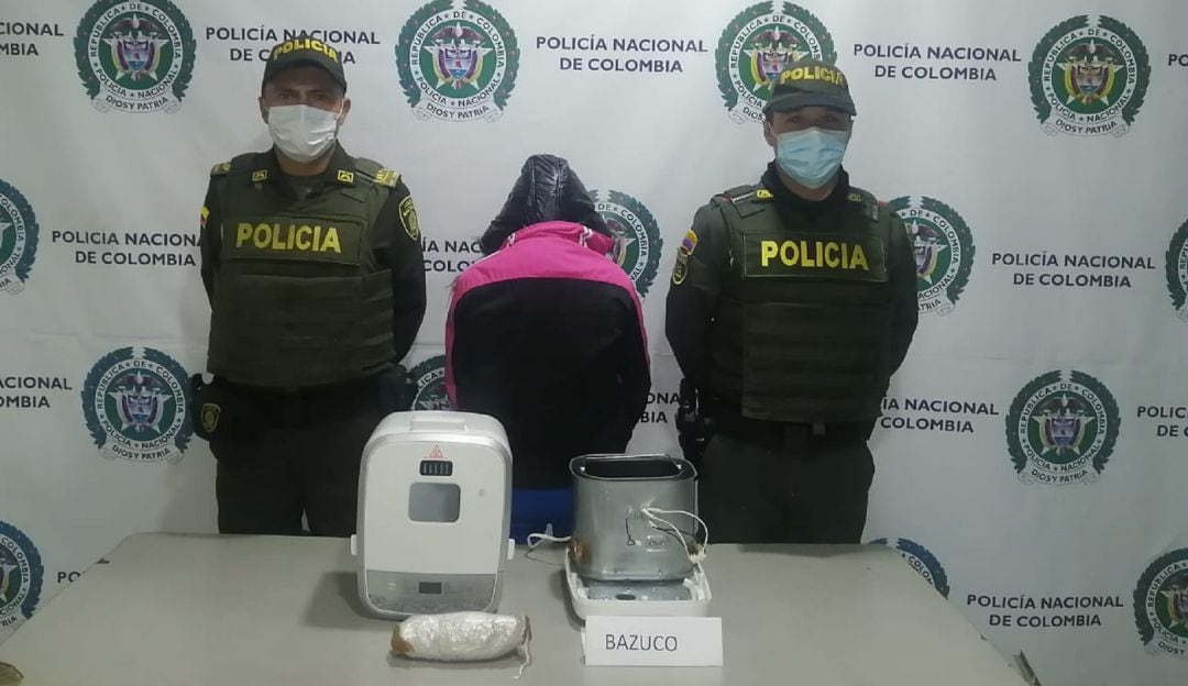 Capturada por presunto tráfico de estupefacientes