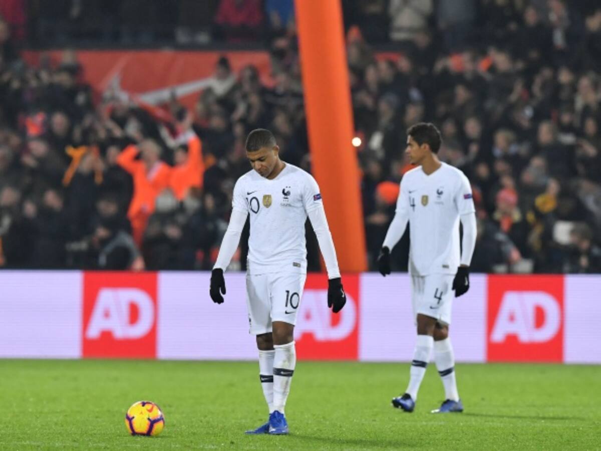Francia pierde su primer partido tras ganar el Mundial de Rusia