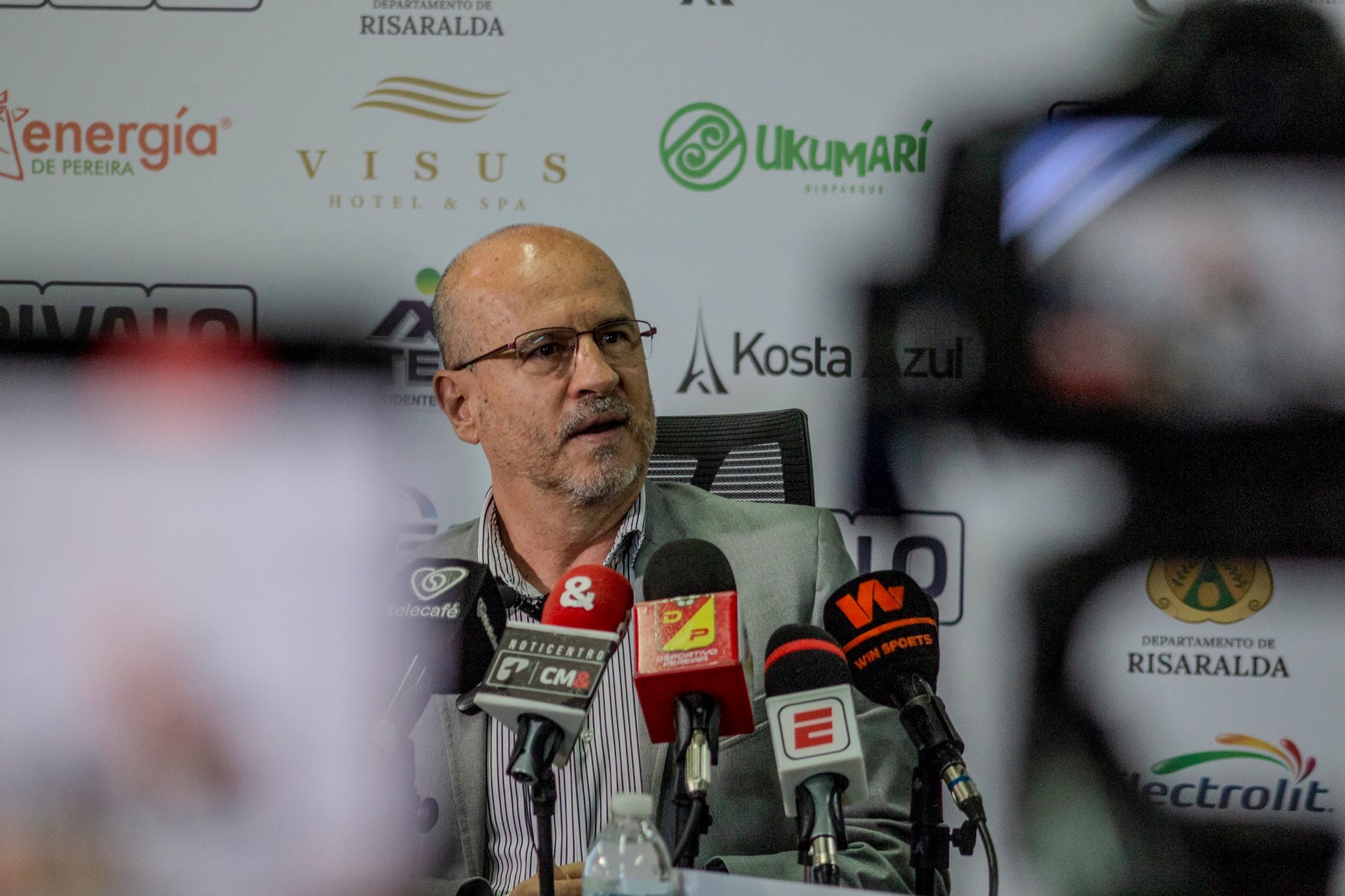 Álvaro López, dueño del Pereira / Twitter: @DeporPereiraFC.