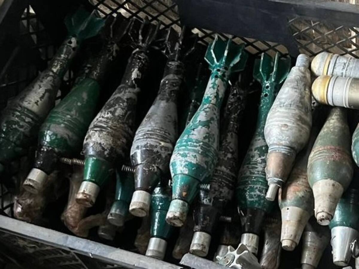 Hallan en Cauca el mayor depósito de munición y explosivos del Bloque Occidental de las Farc