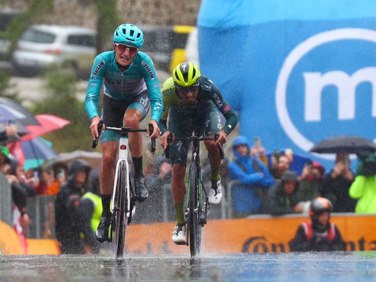 Dani Martínez vuelve al segundo lugar del Giro: Balance de los colombianos en la etapa 16