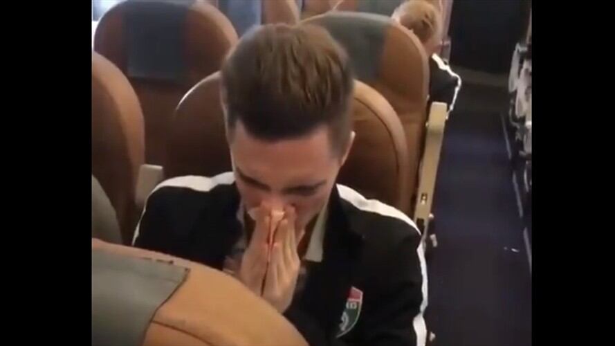 El futbolista ruso Stanislav Manáyev. Foto: Imagen tomada de video de Twitter.