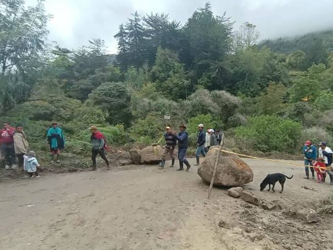 Sector La Lágrima, municipio de Úmbita / Caracol Radio.