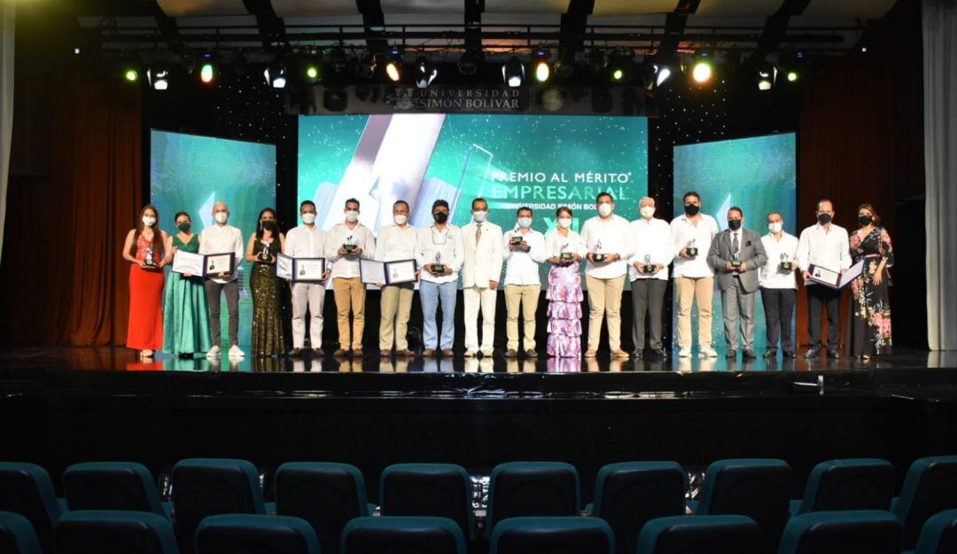 Ganadores del premio.