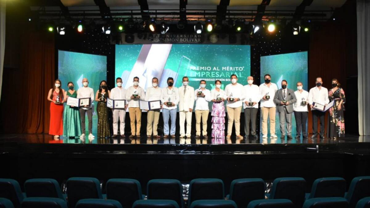 Así fue la ceremonia del Premio al Mérito Empresarial 2021 en Barranquilla
