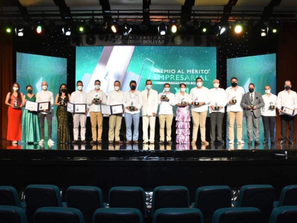 Así fue la ceremonia del Premio al Mérito Empresarial 2021 en Barranquilla